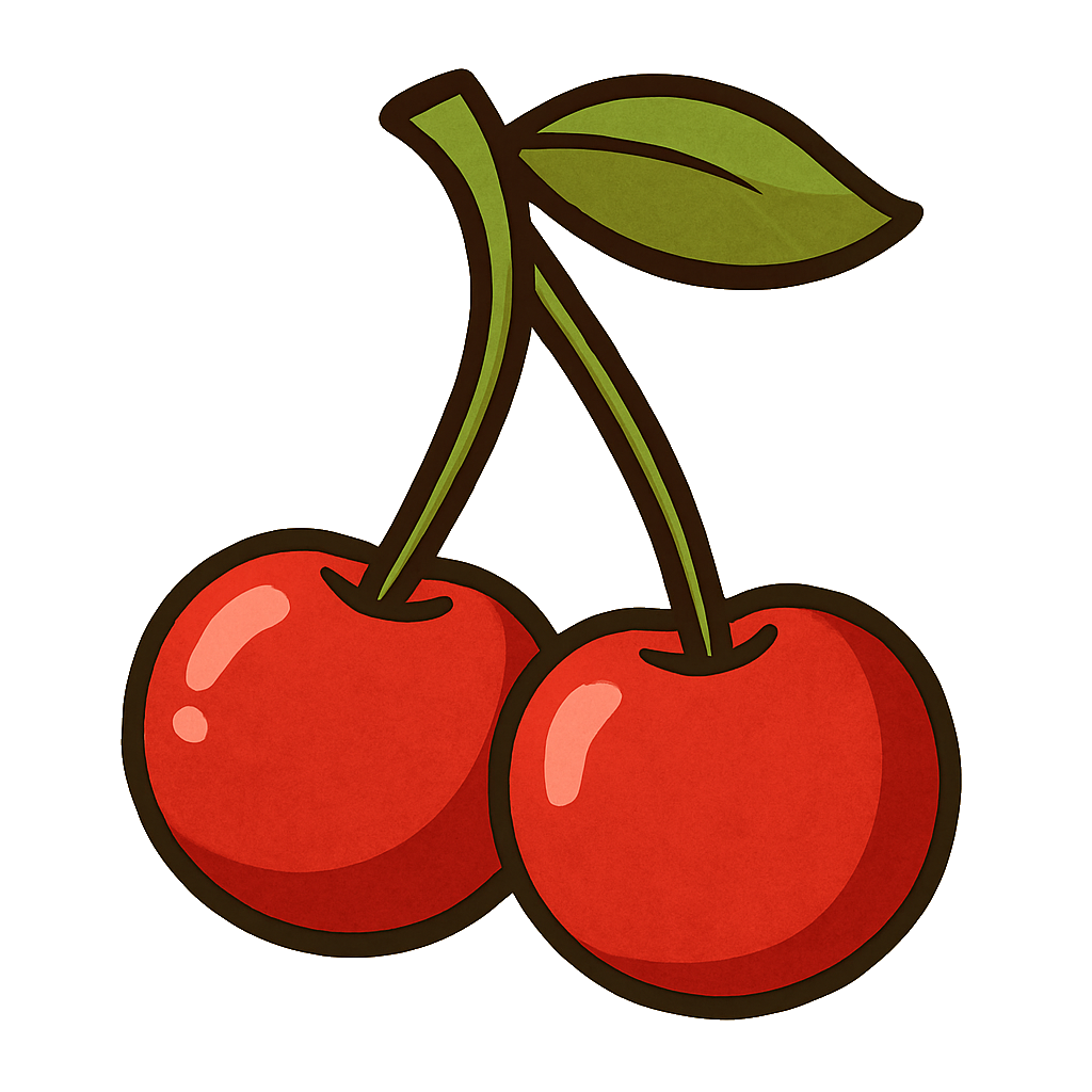 Symbolbild einer Kirsche für Sprachförderung Kita