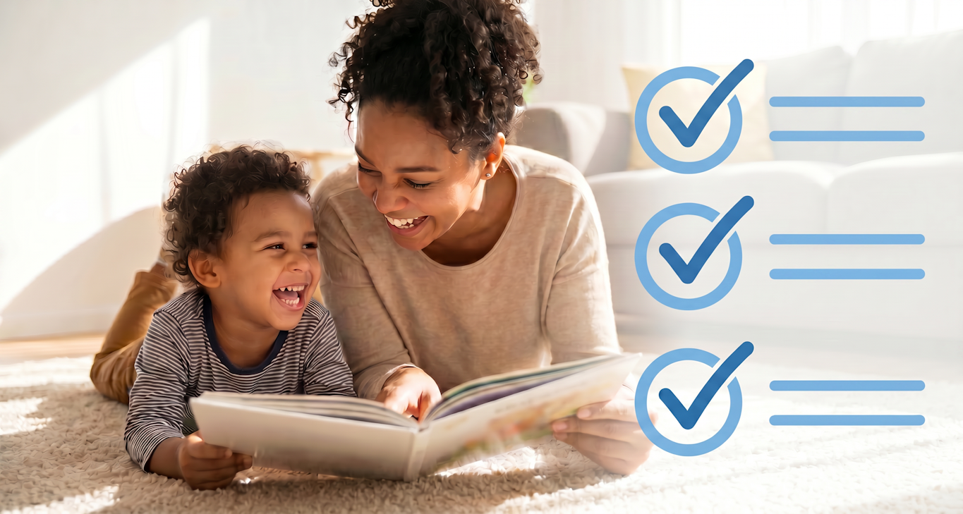 Kindgerechte Checkliste zur Sprachförderung vor der Einschulung