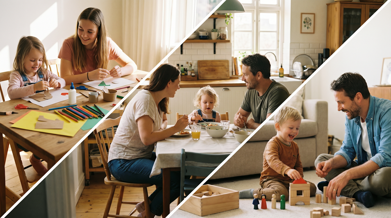 Kind mit Schulranzen beim sprachlichen Start in die Einschulung