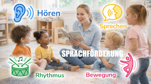 Titelbild zum Artikel Sprachförderung in der Kita